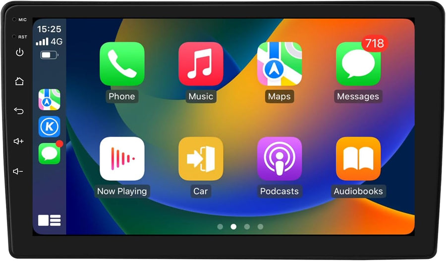 Autoradio 4 cœurs 2G+64G Android 14 9" pour Citroën C2 C3 2001 2002 2003 2004 2005 2006 2007 2008 2009 2010, Prend en Charge Carplay/Android Auto, Commande au Volant, Wi-Fi/4G, AM/FM