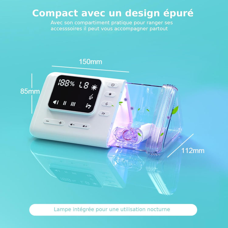 Mouche Bébé Electrique Rechargeable Aspiration 9 Niveaux