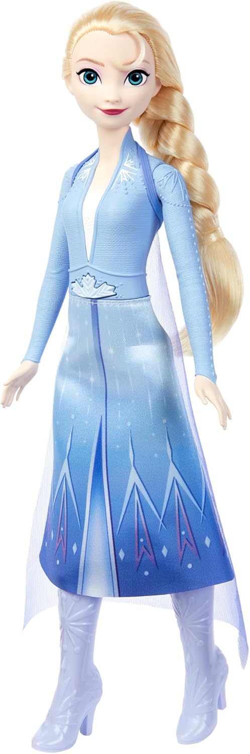 Mattel Disney La Reine des Neiges 2 Elsa "Dans Un Autre Monde" Poupée Chantante Habillée Tenue Emblématique