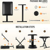 Support de clavier et banc de clavier - 6 niveaux réglables en hauteur - Double X-Frame - Pour clavier de 61, 76 et 88 touches - Charge maximale : 168 kg