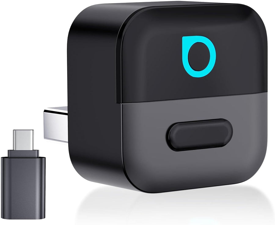 OTTOCAST Mini Pico, Mini Cube Adaptateur CarPlay Sans Fil & Android Auto Plug & Play, WiFi 6, Bluetooth 5.4, Connexion Auto 5–8 s, Changement entre 2 Téléphones en un Clic