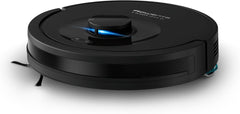 Rowenta X-PLORER Serie85, Aspirateur robot laveur, Aspiration en profondeur, Navigation intelligente, Détection laser à 360°, RR87C5FE NOIR