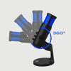 Microphone USB à condensateur, RGB, Réverbération Gaming Enregistrements, Réunions