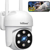 Caméra Surveillance WiFi Extérieure 1080p Caméra de sécurité Vision Nocturne Suivi Automatique Détection Mouvement