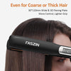 Fer à lisser 2 en 1 Boucler et lisser, 20s de chauffage rapide, plaques en titane Lisseur ionique pour un style lisse, panneau flottant 3D empêche les cheveux de tirer, avec écran LCD
