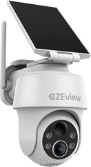 Caméra de surveillance 3K extérieure avec batterie solaire 2,4 GHz WiFi