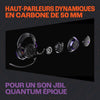 JBL Quantum 850, Casque Gaming sans Fil à Réduction de Bruit, Noir Réduction de Bruit Adaptative, Son Spatial avec Suivi de Tête, Double Sans Fil, Micro Amovible, QuantumENGINE