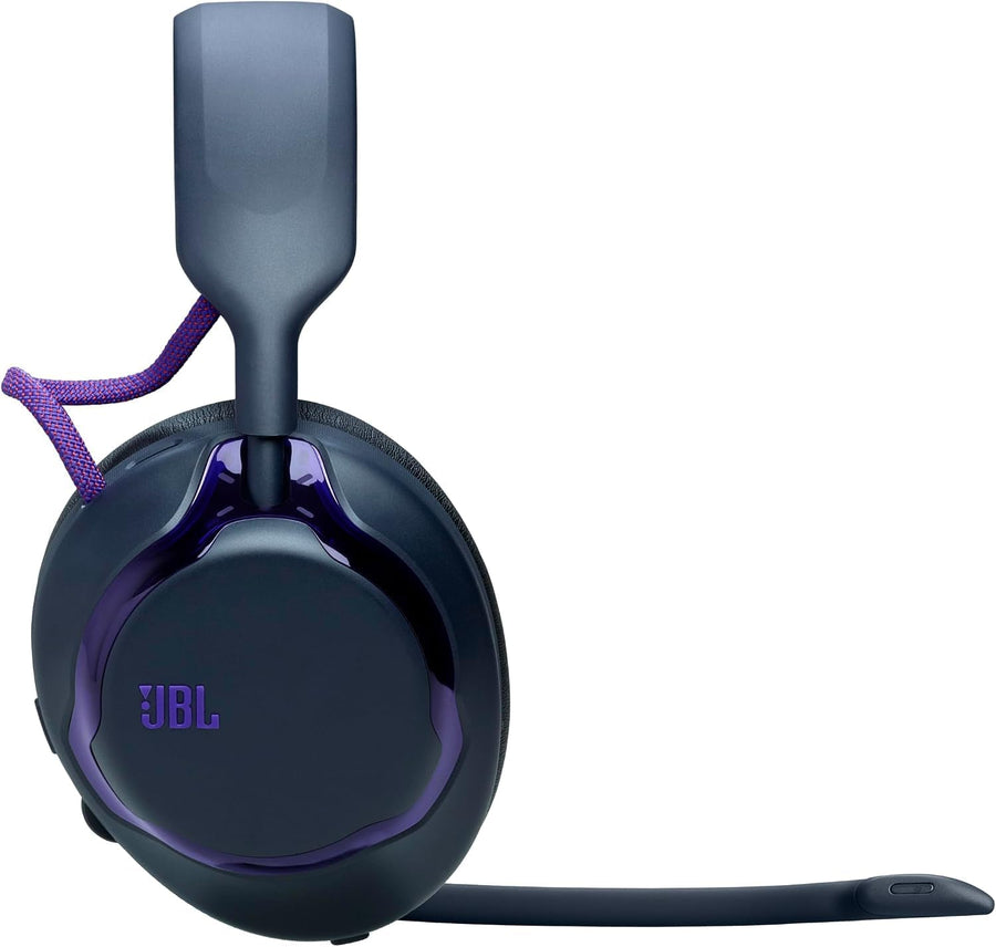 JBL Quantum 850, Casque Gaming sans Fil à Réduction de Bruit, Noir Réduction de Bruit Adaptative, Son Spatial avec Suivi de Tête, Double Sans Fil, Micro Amovible, QuantumENGINE