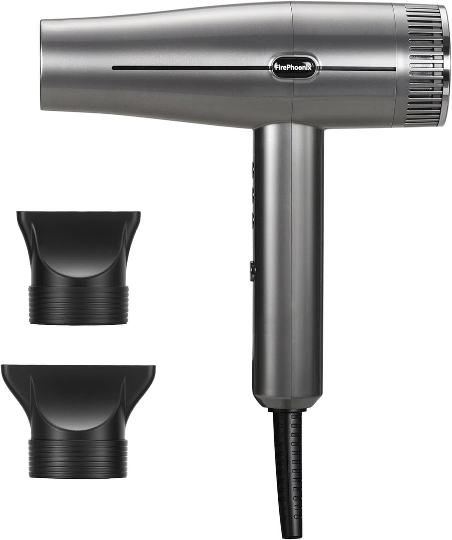 Sèche-cheveux professionnel 2300W, moteur 90 000 tr/min, 22 m/s, réduction du bruit x8, ions concentrés, 3 vitesses