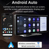Écran Portable de Voiture 10,3'' HD IPS avec Android Auto et Apple CarPlay sans Fil, Émetteur FM Bluetooth, Compatible 7V-32V pour Camions et Fourgonnettes