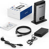 Station d'accueil pour Ordinateur Portable Triple Affichage (Single 8K/Dual 4K), Dock USB C 125W PD3.1 Pass-Through, 2*HDMI, DP, Ethernet, SD/TF, pour Windows, Macbook M1/M2/M3/M4
