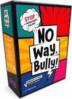 Jeux No Way, Bully! Jeu Contre Le harcèlement Scolaire et Le cyberharcèlement, Dès 10 Ans, 2 à 30 Joueurs, Livret Pratique 24 Pages co-conçu avec Emmanuelle Piquet