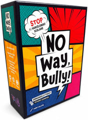 Jeux No Way, Bully! Jeu Contre Le harcèlement Scolaire et Le cyberharcèlement, Dès 10 Ans, 2 à 30 Joueurs, Livret Pratique 24 Pages co-conçu avec Emmanuelle Piquet