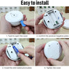 Detecteur de Fuite d'eau WiFi 2.4G Détecteur d'eau Incluses Piles 3 pièces Capteur d'eau Compact pour Détecter Une Inondation avec Une Alarme de 100 DB