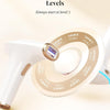 Epilateur Lumiere Pulsée IPL 9 Niveaux 3 Fonctions Epilation Definitive Corps Visage Aisselle Jambe Maillot