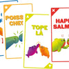 Asmodee - HAPPY SALMON - Jeu de Société d'Ambiance pour Adultes & Enfants dès 6 Ans - Jeu de Cartes Rapide & Drôle avec Gestes & Bruits - 3 à 8 Joueurs