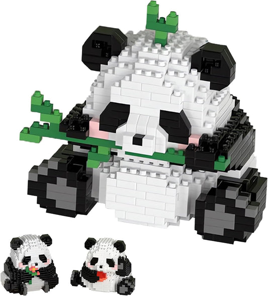 Jouet Blocs Construction 720 Pièces Figurine Panda Jeux Enfant Création Figure