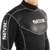 SEAC Sense Long Man, Combinaison Humide Une pièce sans Cagoule pour plongée sous-Marine et en apnée, Néoprène 3 mm Taille L