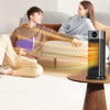 Chauffage d'appoint Electrique 2000W, Radiateur Soufflant céramique avec 70°Oscillation, 4 Modes, Thermostat, Minuterie 12H, Télécommande, Chauffage Soufflant pour Chambre Maison Intérieur