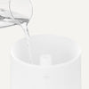 Humidificateur pour Chambre, Remplissage par le Haut, Réservoir d’Eau 3,0L, Diffuseur d’Huiles Essentielles, Blanc