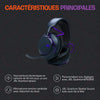 JBL Quantum 850, Casque Gaming sans Fil à Réduction de Bruit, Noir Réduction de Bruit Adaptative, Son Spatial avec Suivi de Tête, Double Sans Fil, Micro Amovible, QuantumENGINE