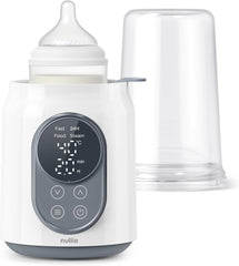 Chauffe-biberon 6 en 1 avec contrôle de température intelligent, minuterie, écran LCD et arrêt automatique, pour réchauffer et décongeler le lait maternel ou le lait infantile