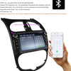 Autoradio Android 14 Pouces Écran Tactile 4 cœurs pour Peugeot 206 206cc 2000-2008 WiFi CarPlay/Android Auto Bluetooth 4G SWC GPS RDS 2 Go + 32 Go