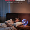 Détecteur de Fumée Connecté avec Alertes Vocales Français et 17 Zones, Alarme Incendie Wi-FI Interconnectée avec Station de Base SBS50, XS0B-MR61