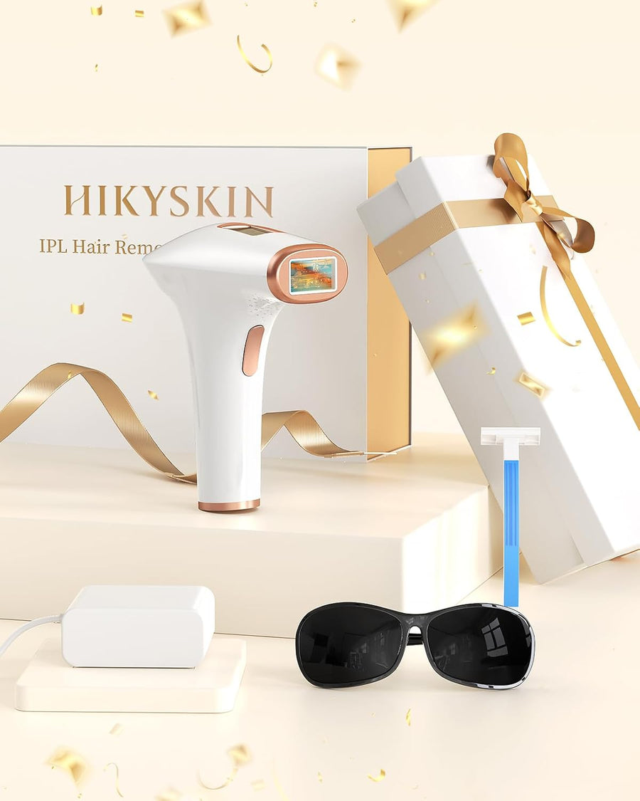 Epilateur Lumiere Pulsée IPL 9 Niveaux 3 Fonctions Epilation Definitive Corps Visage Aisselle Jambe Maillot