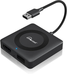 Adaptateur CarPlay sans Fil & Convertisseur TV HDMI Multimédia Compatible Voiture Équipée de CarPlay Câblé