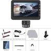 Caméra de Recul Sans Fil, 4.3 Pouces HD IPS Moniteur IP69 Imperméable Vision Nocturne, Grand Angle/Aide au Recul/Image Flip Caméra de Recul pour Camping Car Caravane Camions Remorques