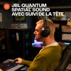 JBL Quantum 850, Casque Gaming sans Fil à Réduction de Bruit, Noir Réduction de Bruit Adaptative, Son Spatial avec Suivi de Tête, Double Sans Fil, Micro Amovible, QuantumENGINE