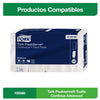 Tork PeakServe Mini Distributeur Murale pour essuie-Mains continus™ Blanc H5, Grande capacité, Gamme Elevation