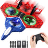 Drone Avion RC Rouge en Mousse pour Enfants, flottement Auto, lumières LED Flips 3D, 2 piles incluses, quadricoptère léger sécurisé, maniable pour garçons, filles et pilotes débutants