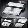 Imprimante Thermique Portable avec Étui, A28U sans Fil sans Encre A4/A5/B5, Impression Claire, Longue Autonomie, Bluetooth iOS Android