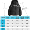 Doudoune Hiver pour Filles avec Doublure Polaire Manteau Imperméable Taille 164