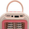 Lexibook, Enceinte Karaoké sans Fil avec 2 Micros, Rose