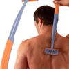 Rasoir Dos et Corps Manche Long Ergonomique Lame Double Tranchant