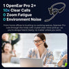 OpenEar Pro 2 Casque Bluetooth sans Fil avec Micro, Antibruit pour Les Appels, Connexion Multipoint Bluetooth 5.4,15H Oreilles Libres Confort Écouteurs sans Fil