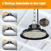UFO 100W Éclairage LED Garage Projecteur 17000LM Réglable 60W/80W/100W LED High Bay Lampe IP65 Étanche Plafond 120° pour Garage Atelier Entrepôt