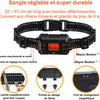 Clôture GPS sans Fil pour Chiens, pour Grands Espaces Ouverts et Utilisation en Extérieur, Étanche Précise Électrique Système Clôture Collier avec la Nouvelle Puce Signal GPS, Rayon 30-916m