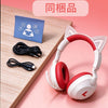Casque Retour Audio Enfants, sans Fil & Filaire, 120H d'autonomie Microphone caché, Voleme Limité 85dB, Bluetooth 6.0, Câble AUX 3,5 mm, Doux et confortable, Pliable, bleu
