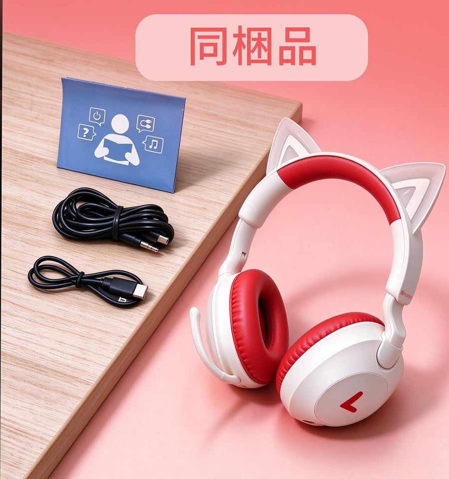 Casque Retour Audio Enfants, sans Fil & Filaire, 120H d'autonomie Microphone caché, Voleme Limité 85dB, Bluetooth 6.0, Câble AUX 3,5 mm, Doux et confortable, Pliable, bleu