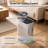 Purificateur d'air Maison, Pet Mode, Double Aspiration, Jusqu'à 280 m², Mode Nuit, Silencieux 20dB, Pré-filtre Lavable, Capteur Intelligent de Qualité d'Air PM2.5
