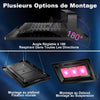Lampe Horticole 150W, P600 Lampe Plante Interieur LED Spectre Complet, IP67 ETanche, Grow Light pour Une Culture Tout Au Long De L'AnnéE Avec Un éClairage De 270° - LumièRe Rose