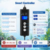 Mini Pompe à Vagues 8000L/H, 10W Pompe de Brassage pour Aquarium Wavemaker avec 4 Modes et 10 Niveaux Réglables, Orientable à 360°, pour Aquarium 70-350L Eau Douce et Salée