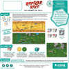 Asmodee - Raptor Race - FlexiQ - Jeux de société - Jeu de Course Tactique - Jeu Enfant 6 Ans - 2 à 5 Joueurs - 20 Min - Figurines Dinosaures - Plateau Double-Face - Version française