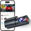 REDTIGER F11 Dashcam Voiture 4K, WiFi & Contrôle via App, Vision Nocturne, WDR, Mini Caméra Embarquée Discrète, Enregistrement en Boucle & Mode Stationnement 24H, Plug & Play, Sans Carte SD, Max 256Go