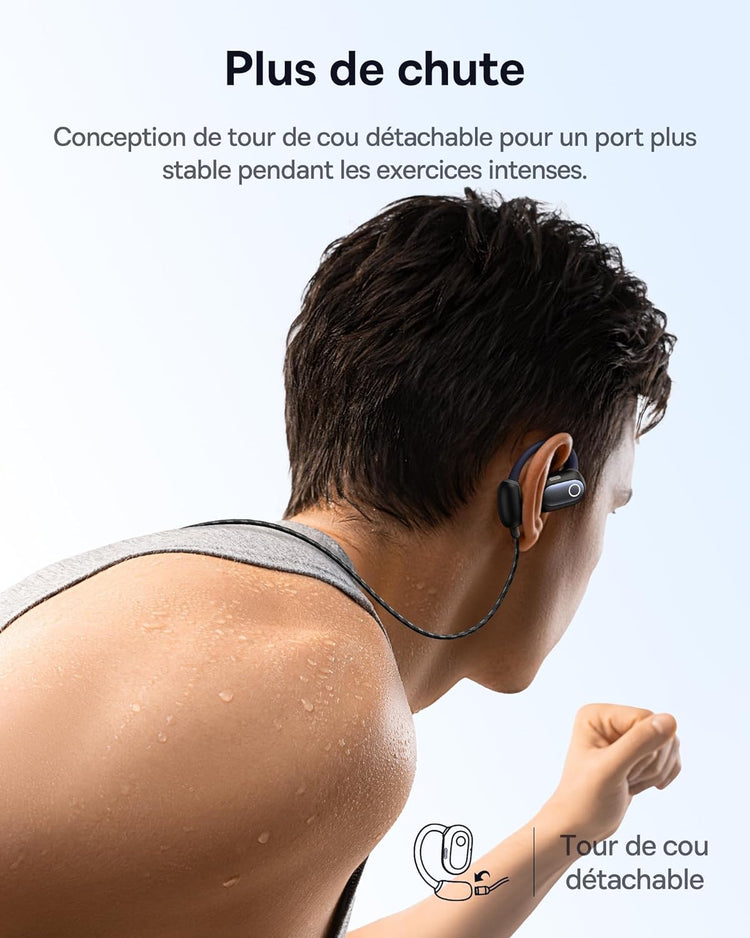Baseus Eli Sport 1 Écouteurs Sans Fil Bluetooth Acoustique Directionnelle Basses Puissantes Ultraléger Étanchéité IPX4 Microphones ENC