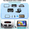 Autoradio 2G+64G pour Renault Clio 3 2005-2014 avec Carplay Android Auto, 9 Pouces Écran Tactile Android 15 Radio avec Lien Miroir FM/RDS EQ WiFi Bluetooth GPS SWC Caméra